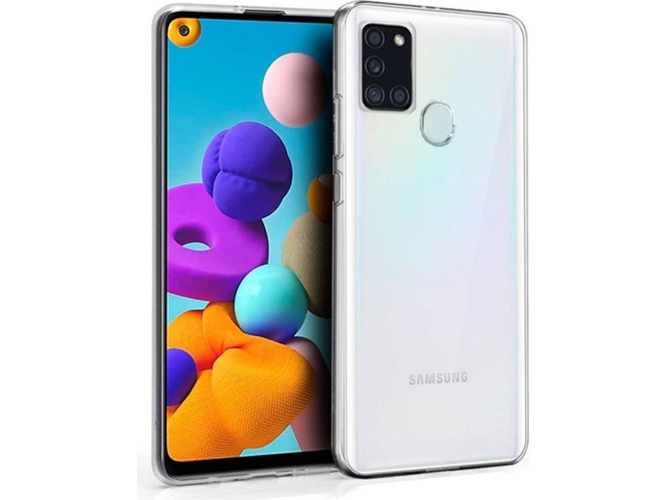 Carcasa Samsung Galaxy A21s COOL Gel Transparente