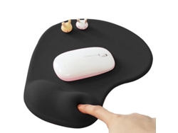 Alfombrilla De Ratón Con Amortiguación De Espuma Viscoelástica Para Un Agarre Ergonómico, Antideslizante, Accesorio Para Juegos Y Oficina.