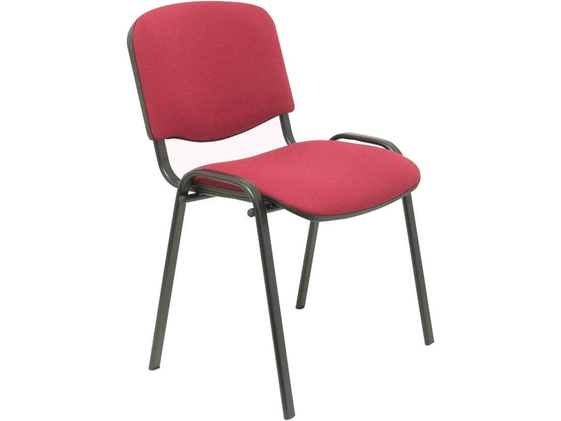 Silla de Confidente PYC Alcar  Rojo (Tela)