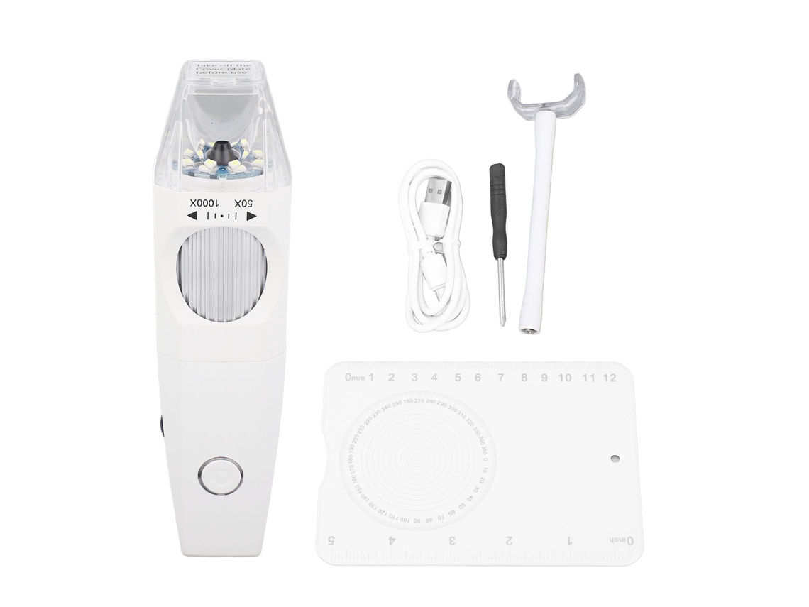 Microscopio Digital Inalámbrico Wifi Portátil De 1000 Aumentos Para Reparación E Inspección De Cuero Y Monedas.