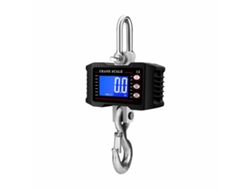Báscula De Grúa Digital 2000kg - Báscula Colgante Resistente Con Lcd Black