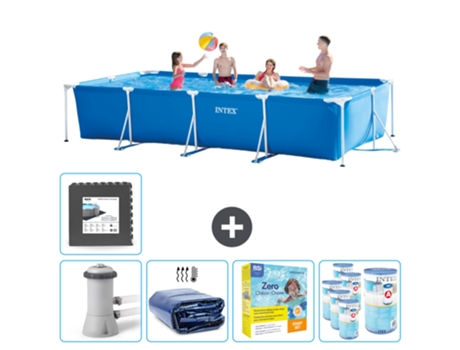 Piscina Tubular INTEX 28274GN-CB24 (7127 L - 220x84cm)