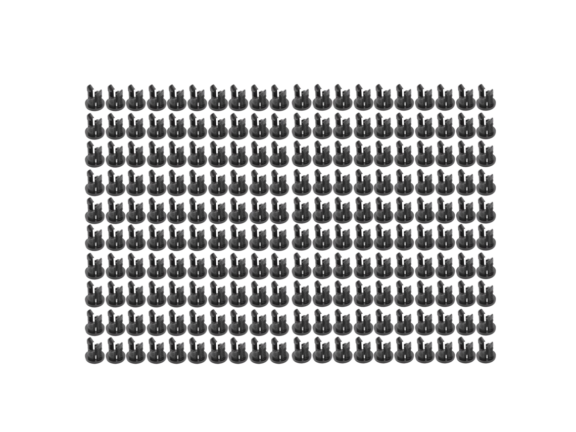 200 Piezas De Soportes Led Con Clip De Montaje De 3 Mm, Nailon 66, Resistente Al Fuego Ul94 V2