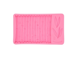 Molde De Silicona De Hojas De Bambú Estilo Chino Para Pasteles Fondant Chocolate Horneado