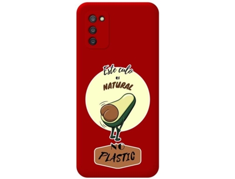 Carcasa Samsung Galaxy A03s TUMUNDOSMARTPHONE Natural No Plastic Rojo