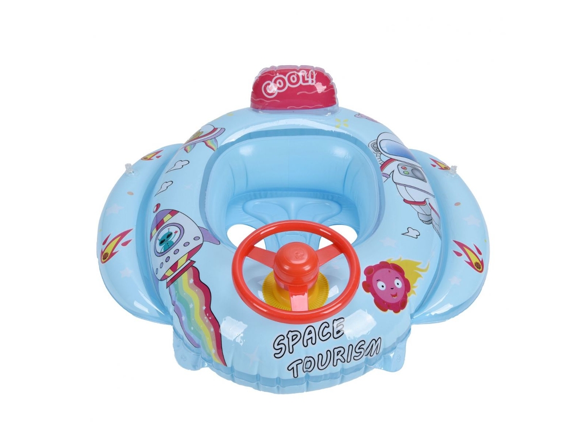 JILLIOPER Innovador flotador inflable para piscina. El flotador infantil ofrece estabilidad y diversión inigualables. Colchón flotante portátil, perfecto para j
