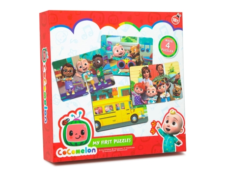 CoComelon Mis Primeros Puzles Set de 4