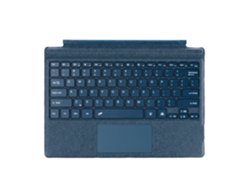 Teclado Bluetooth para Surface Pro 3/4/5/6/7/7+ (Gris Azul) #Versión con retroiluminación multicolor - Interruptor de palanca