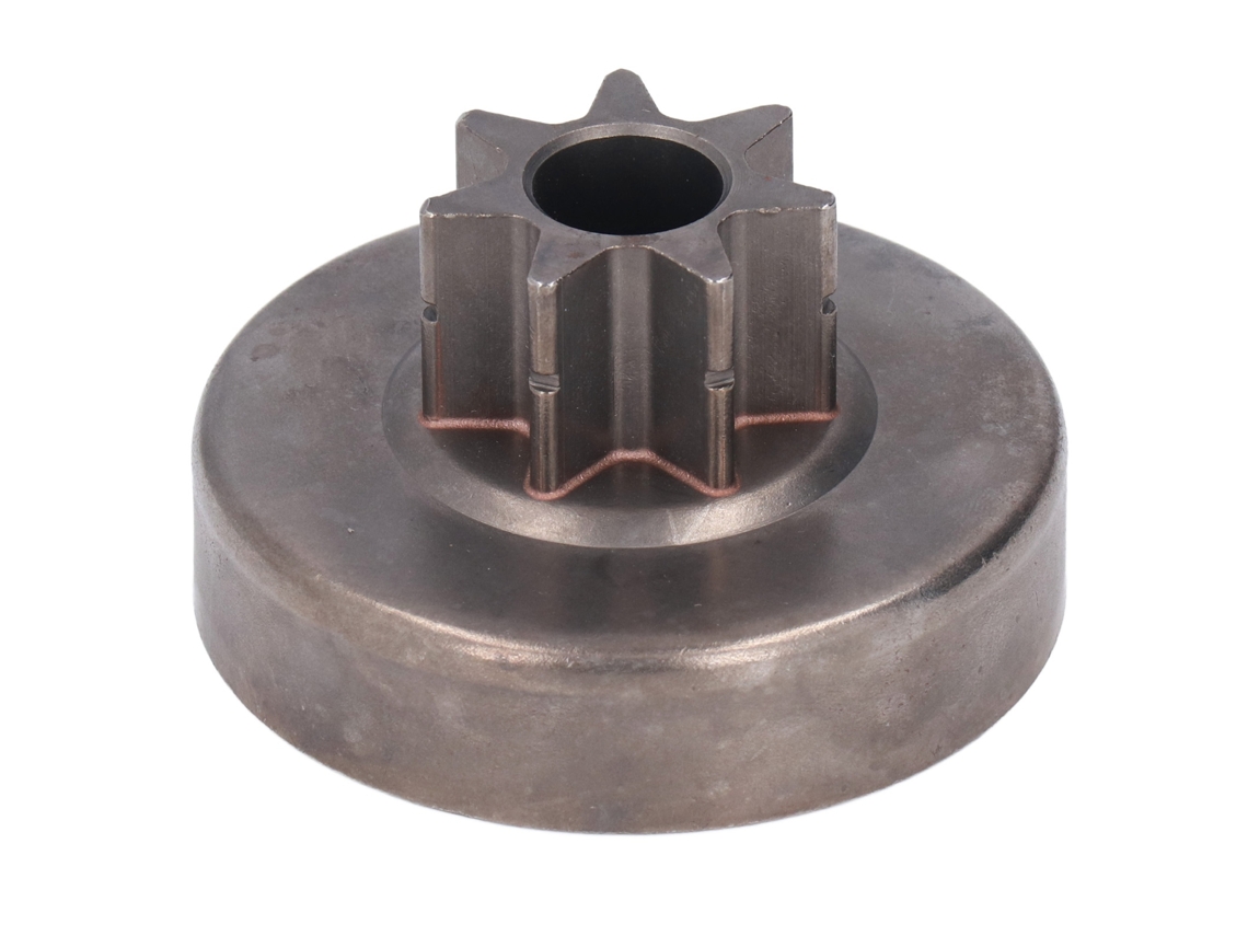 Piñón de embrague para motocicleta Stihl 038 Ms380 3/8 pulg. 7 dientes 1119 640 2000