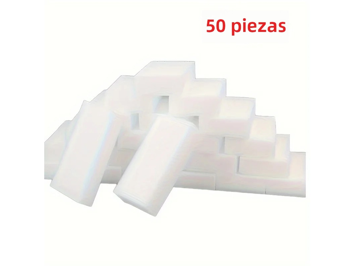 Esponjas de limpieza de melamina MDUG Magic (50 unidades, 10x6x2cm)
