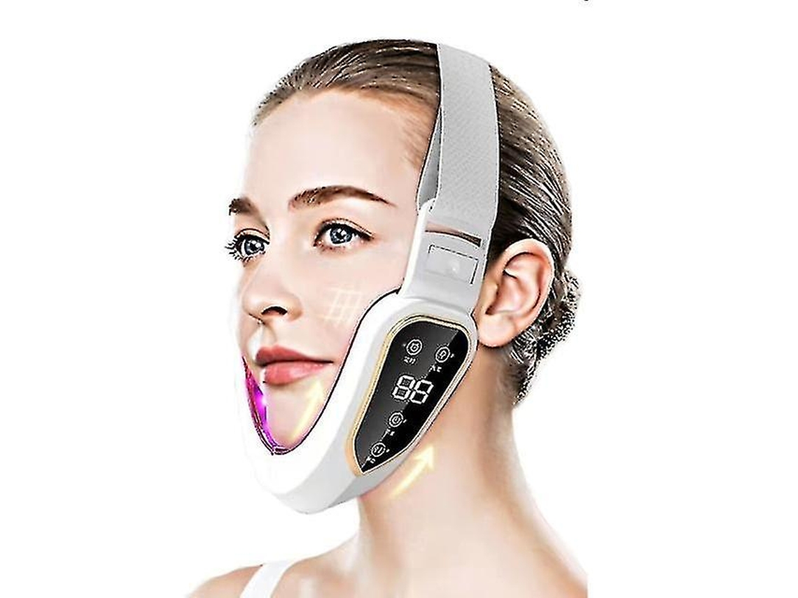 Dispositivo de lifting facial con fototerapia LED para adelgazar y masaje vibratorio