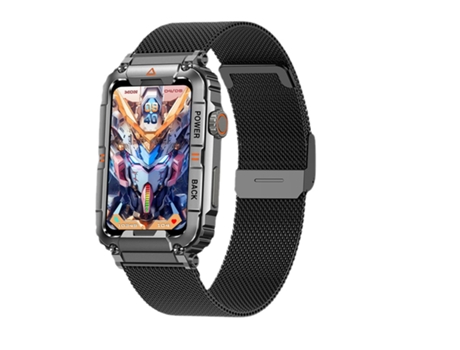 Reloj inteligente militar para hombres, relojes de Fitness, Monitor saludable resistente al agua, voz AI, Bluetooth, llamadas, reloj inteligente pa...