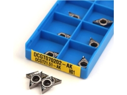 Cabezal de corte de aleación metálica, 10 piezas, insertos de carburo, torneado CNC (DCGT11T304 AK H01, 50 piezas)