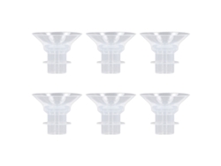 6 Insertos De Ventosa De Silicona De 13 Mm Para Extractor De Leche Portátil De 24 Mm, Manos Libres.