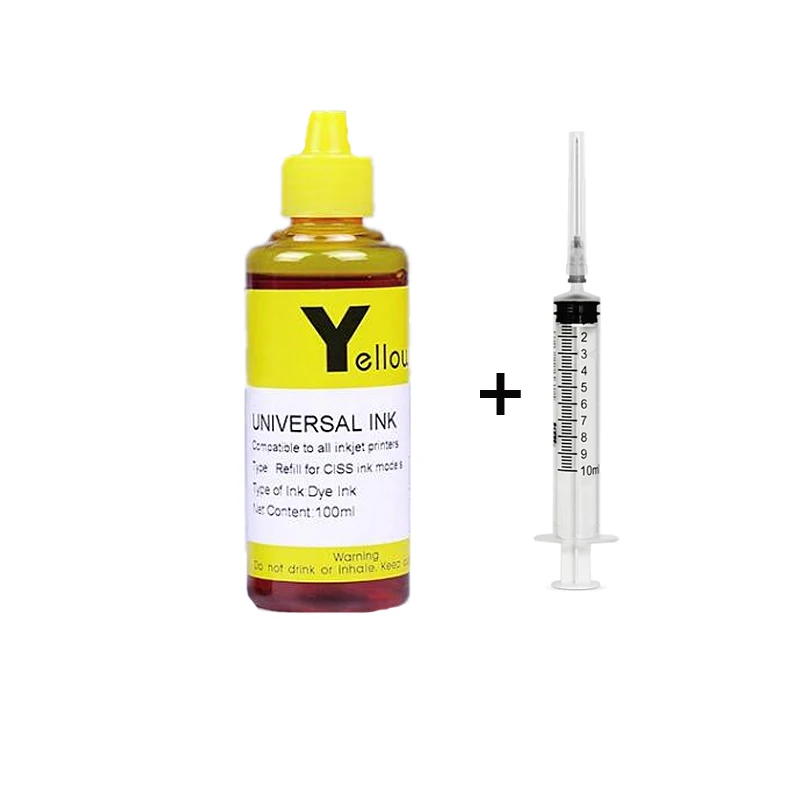 1 Kit De Tinta Amarilla Para Impresoras Canon Pg 540 Cl 541 Pixma Mg3250 Mg3255 Mg3550 Mg4100 Mg4150 Mg4200 Mg4250 Pg540 Pg-540xlpg-540xl
