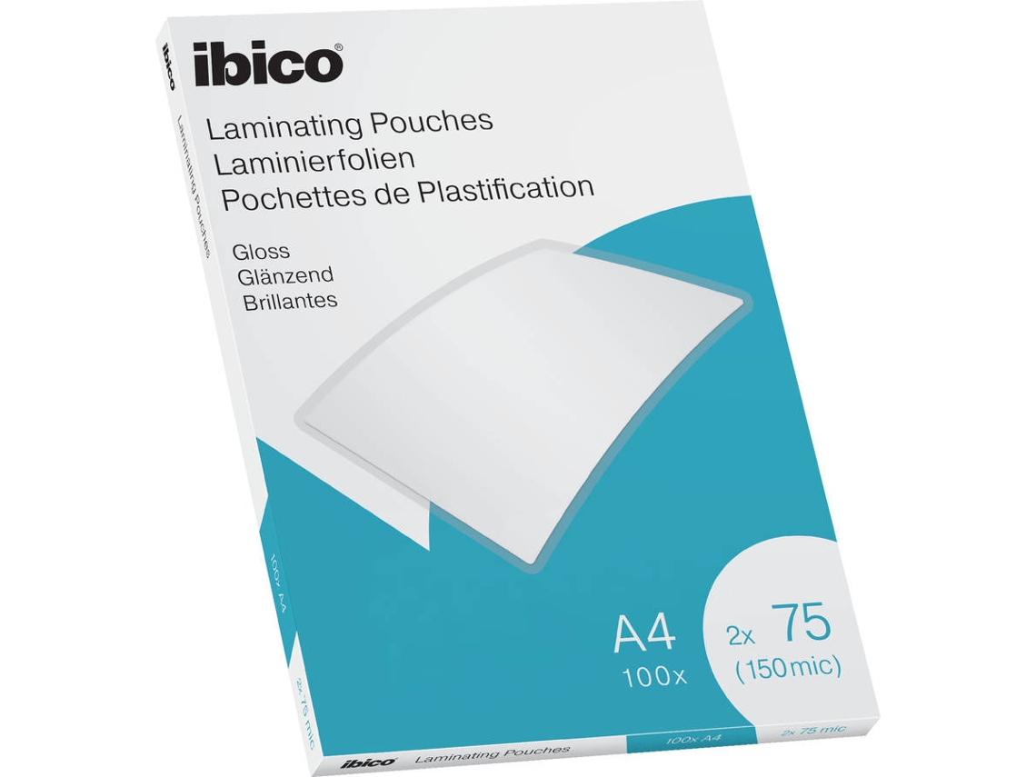 Fundas de Plastificar IBICO Pouch A4 75 Mic
