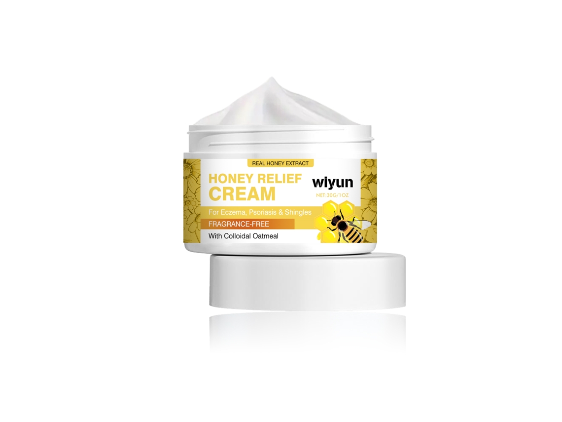 Crema de miel calmante y nutritiva