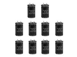 Kit De 10 Condensadores Electrolíticos Radiales De 450 V Y 220 Μf, 25 X 40 Mm, Componentes Electrónicos.