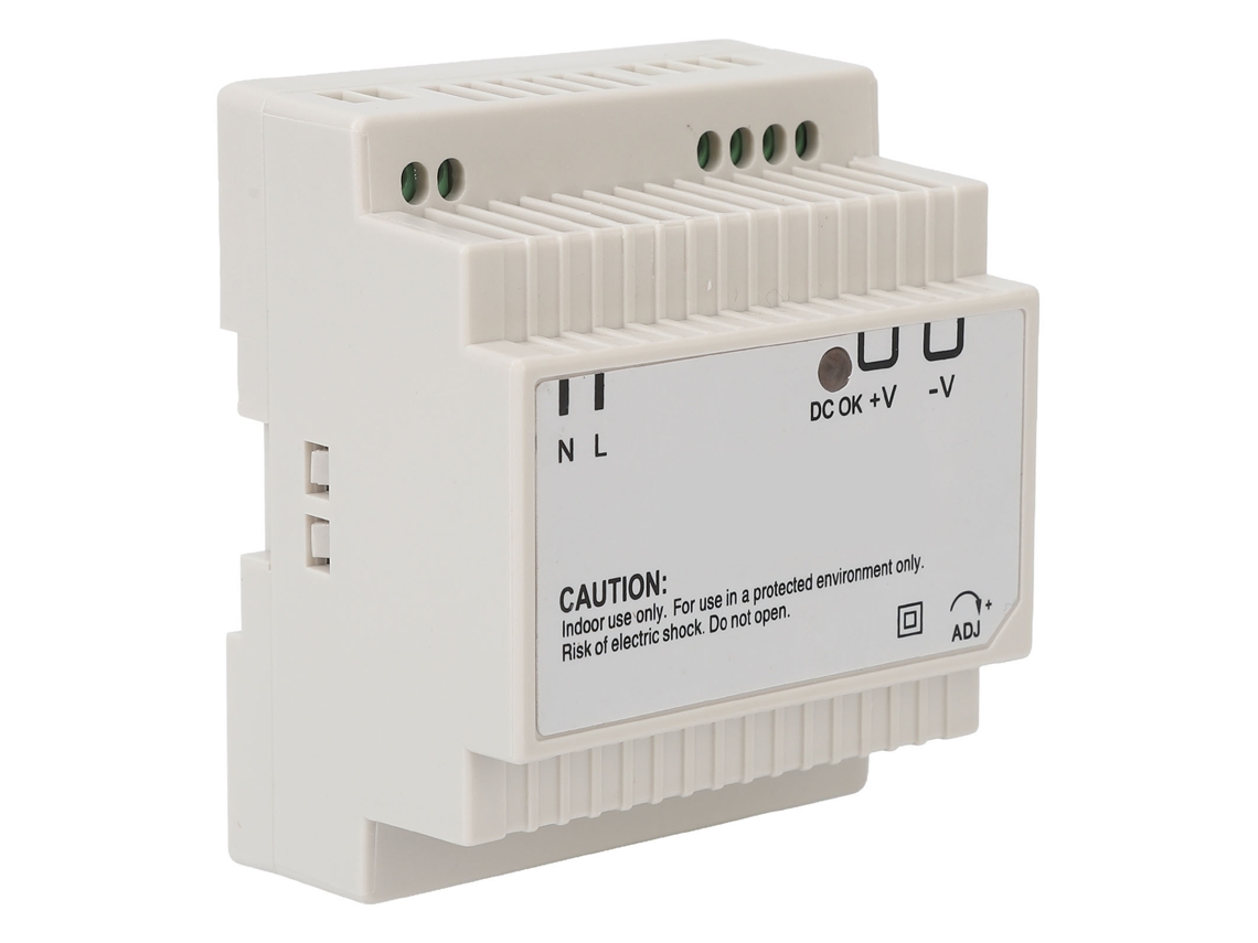 Omni-convertidor De Voltaje 60w Transformador De Rail Din Regulador De Potencia Industrial 100-240v Entrada 24v