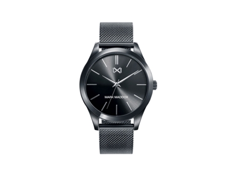 Reloj MARK MADDOX Hombre (Acero Inoxidable - Negro)