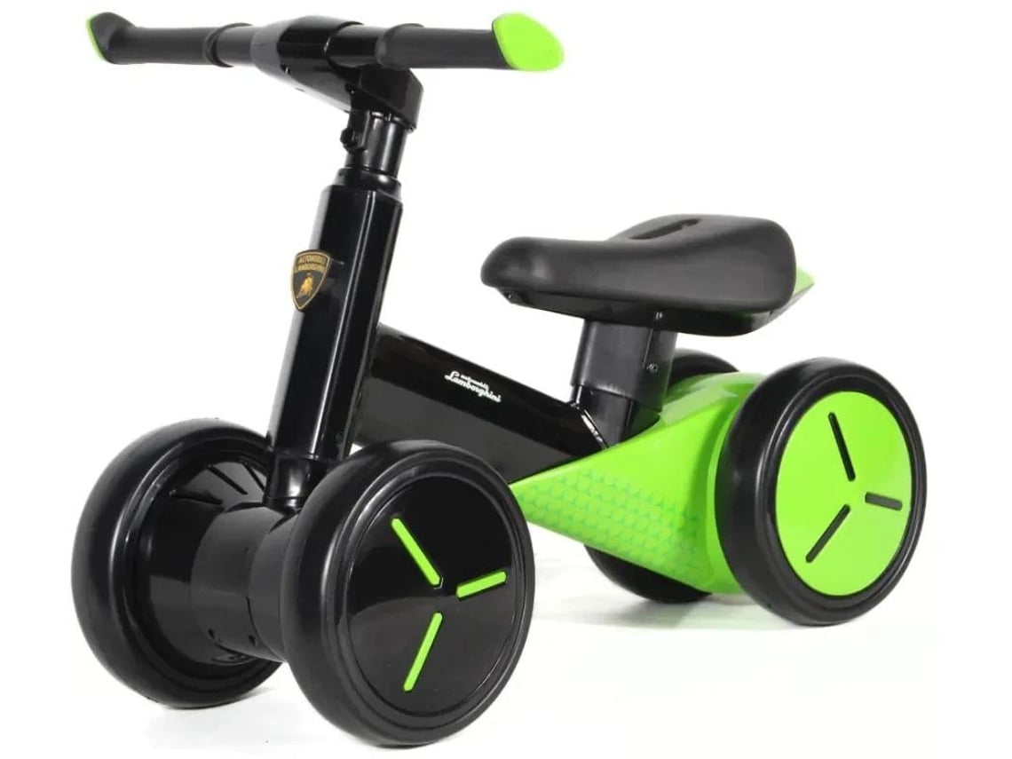 Bicicleta sin Pedales Niños - Lamborghini Mini - Hasta 3 años - Verde