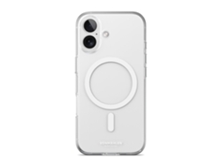 Funda VONMÄHLEN MagSafe para iPhone 17 (Transparente/Blanco)