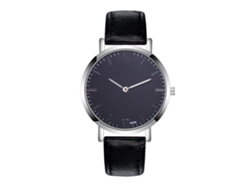 Reloj Deportivo Ultraligero De Cuero Para Hombre Con Movimiento De Cuarzo Para Zhou Lianfa, Negro.