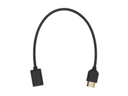Cabo Hdmi Mini Macho Para Fêmea 48gbps 8k 60hz 4k 120hz Para Câmera Computador Tv