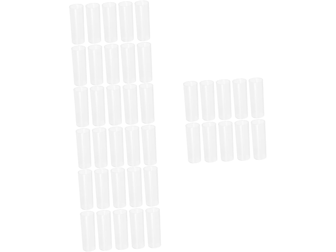 Tubo Adaptador Cilíndrico Aislante Para Caja De Baterías De 40 Piezas