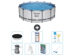 Bestway Piscina Bestway Steel Pro Max Redonda - 427x84 Cm - 8-peças S549