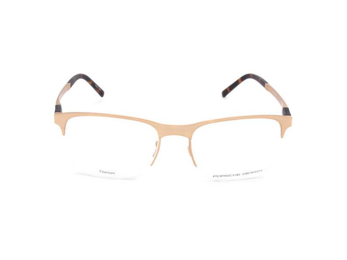 Monturas de Gafas PORSCHE P8322-B Masculino - Dorado (Ø 54 mm)