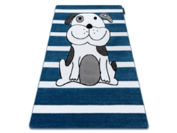 Alfombra DYWANY LUSZCZOW Petit Puppy (Azul - 160 x 220 cm - Polipropileno)
