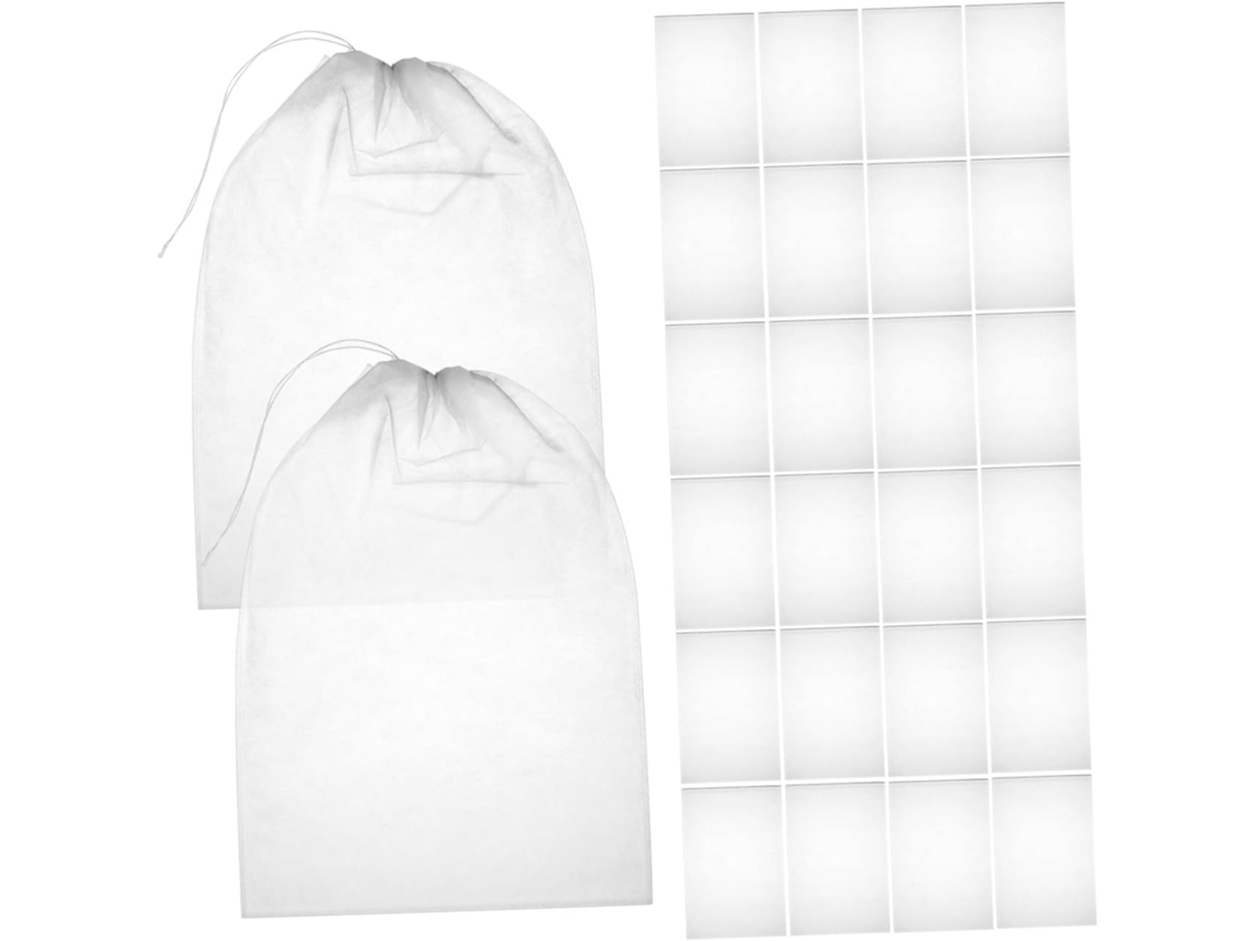 100 Bolsas Reutilizables De Tela No Tejida Para Guardar Ropa Y Objetos Pequeños.