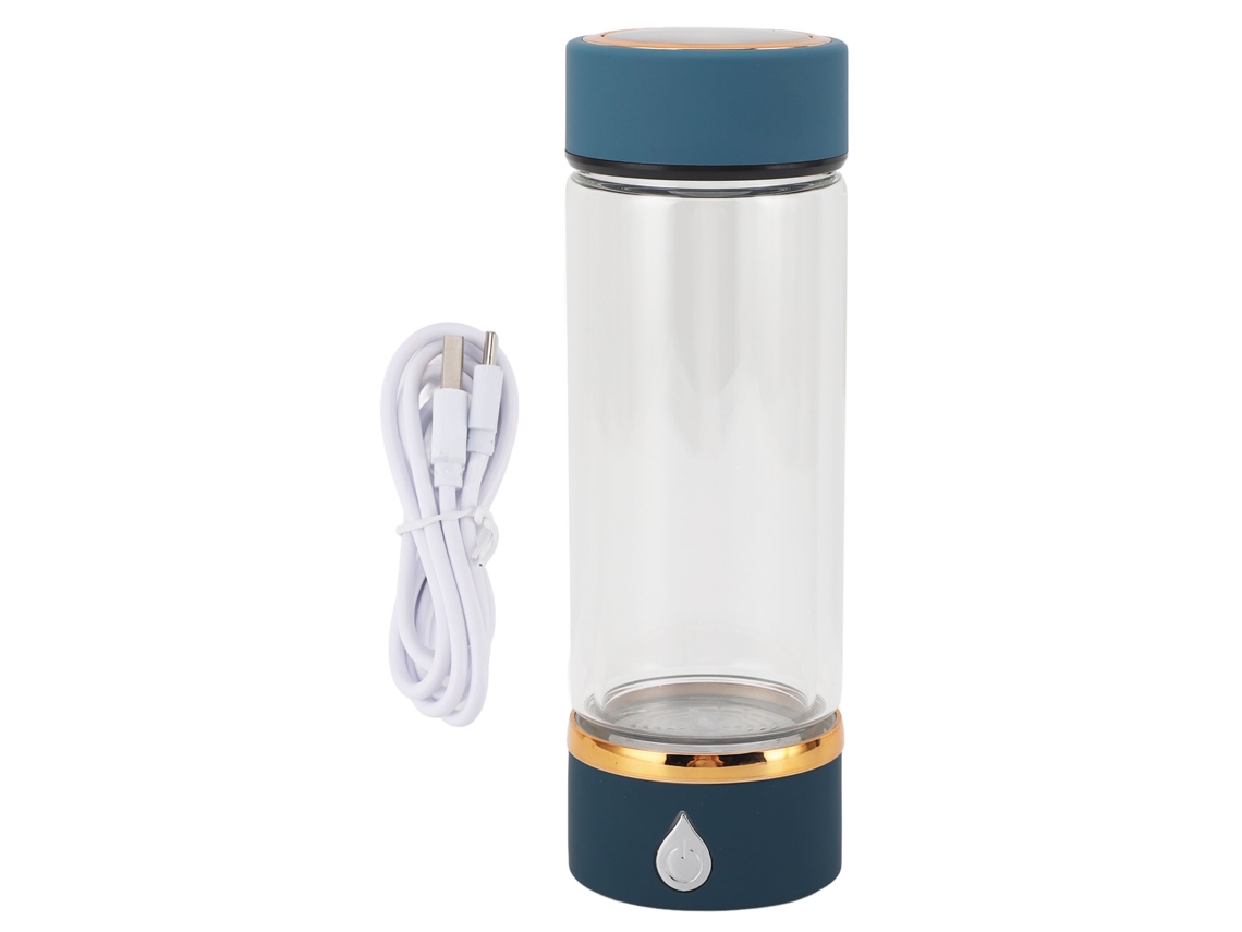 Botella De Agua Portátil De Hidrógeno De 420 Ml Con Tecnología Spe Pem, Recargable Para Uso Doméstico Y Al Aire Libre.