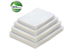 Paquete de 100 bolsas para envasado al vacío para congeladores de alimentos, selladoras al vacío para comidas, sin BPA Nostalgia88