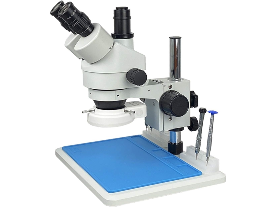 Microscopio, Estereoscópico Trinocular Con Zoom De 3,5x A 90x Y De 7-45x, Herramientas De Reparación.