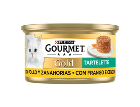 Pienso PURINA Gourmet Gold Tartelette con Pollo y Zanahoria