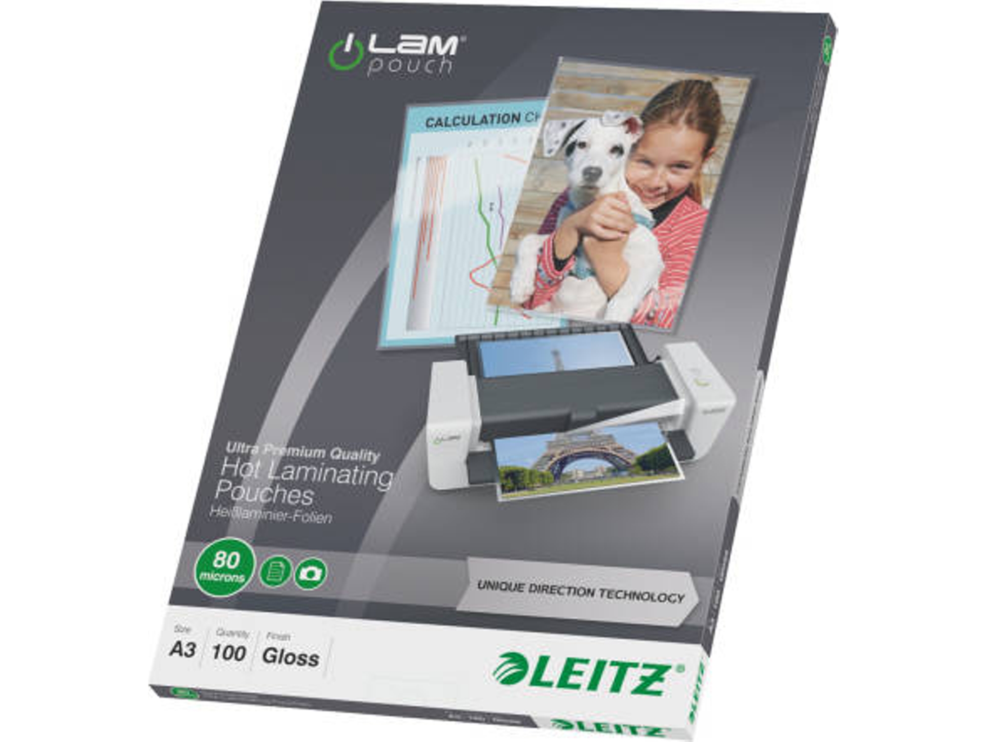Fundas de Plastificar LEITZ 74850000 (100 un - A3)