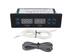Controlador de temperatura digital con pantalla inteligente, termostato regulador, descongelador de refrigerador de cocina, CA 220 V