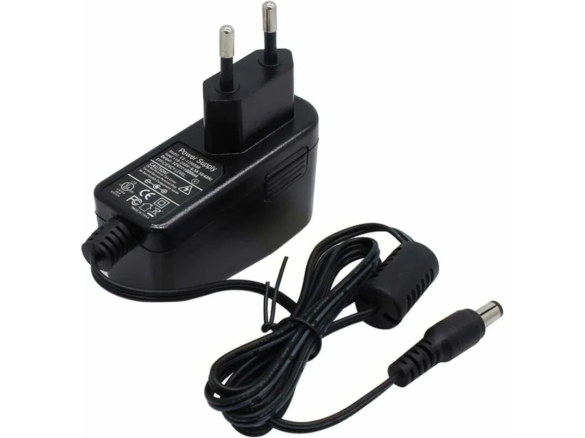 KOFIHETY Adaptador De Alimentação Ecológico, Preto, 1000 Ma, 100 V-240 V, Testado Pela Ce, Adaptador Ca Para Câmeras De Segurança E Sistemas De Iluminação Exte