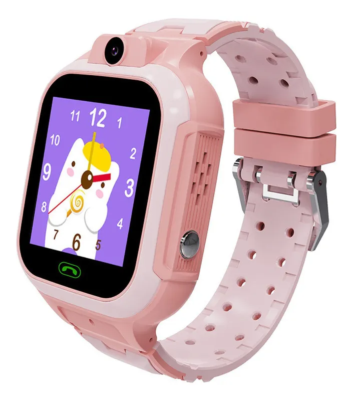 Reloj de pulsera inteligente con videollamada para niños.