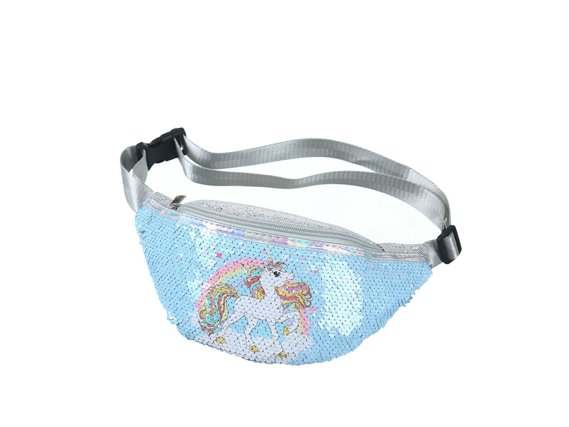 Monedero infantil con purpurina y lentejuelas, bolso de pecho para viajes y actividades al aire libre Truyuety