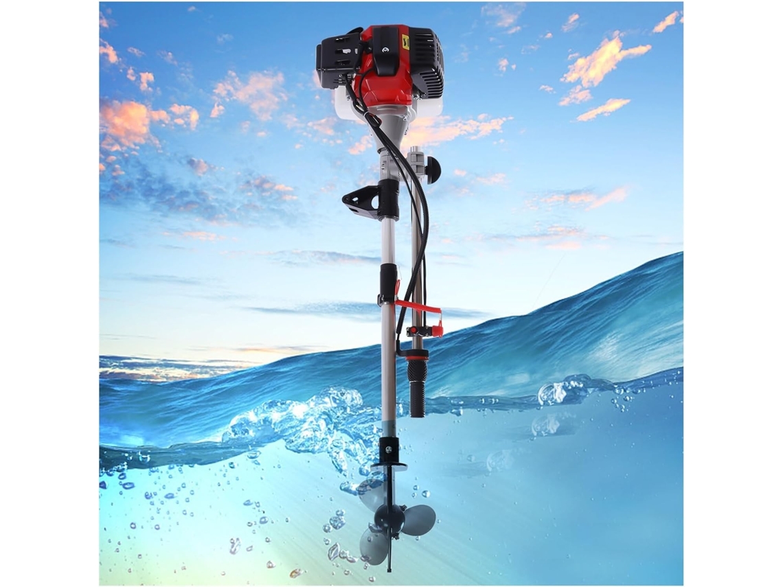 Motor Fueraborda Para Botes Inflables, Kayaks, Canoas Y Pequeñas Embarcaciones De Gasolina De 2 Tiempos.
