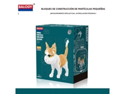 (estilo 5) Mini Juguete De Bloques De Construcción De Dibujos Animados De Perro Y Gato, Compatible Con Lego, Hecho De Material Abs