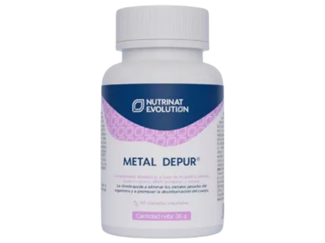 Nutrinat Evolution Metal Depur 60 Cápsulas