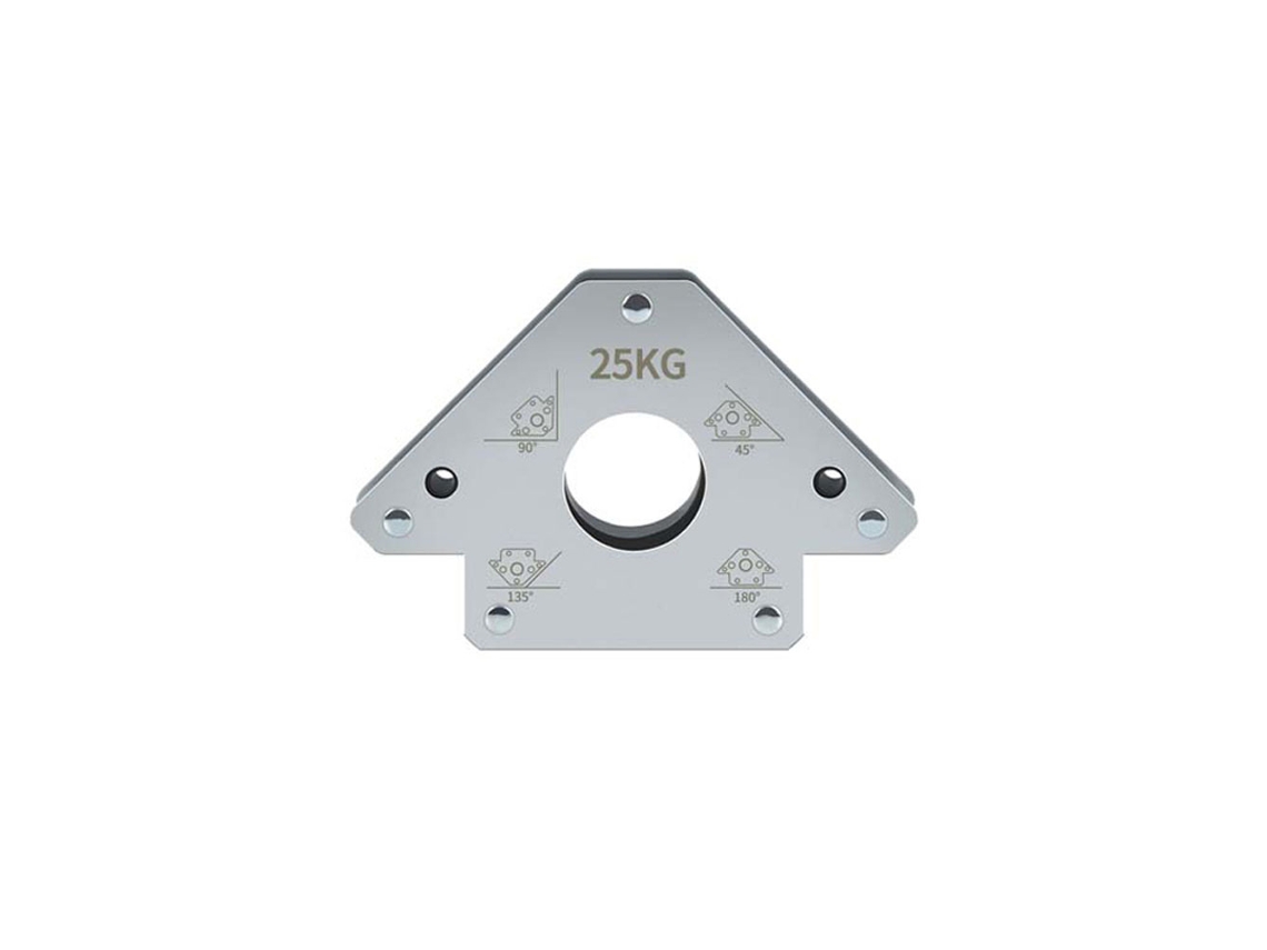 Herramienta De Posicionamiento Magnético Para Soldadura Eléctrica Con Ángulos De 45°, 90°, 135° Y 180°. Soporte Para Tuberías Y Soporte Auxiliar. Peso: 25 Kg.