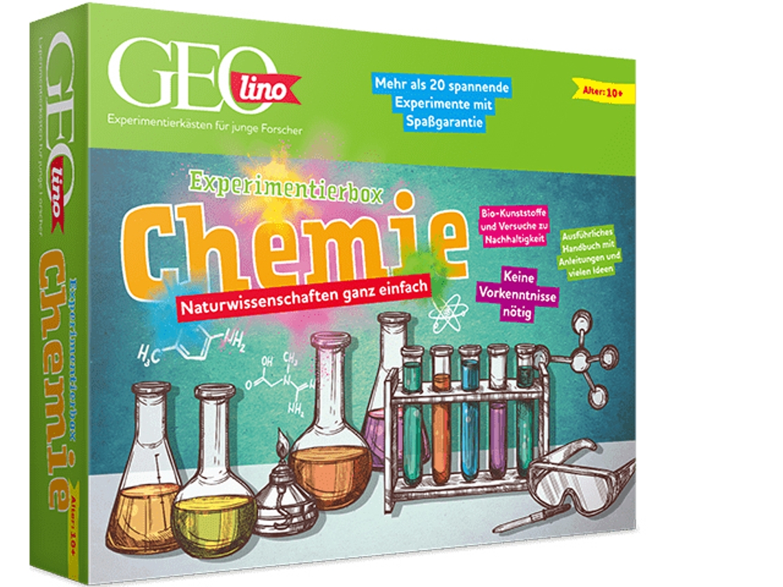 Kit de experimentos FRANZIS VERLAG 67128-8 (10 anos)