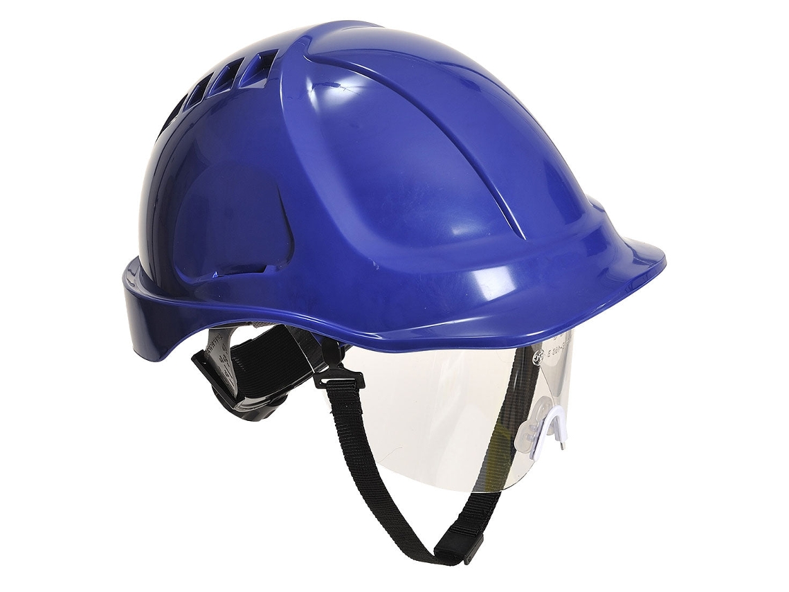 Casco Endurance Plus con visera: Protección y comodidad en todo tipo de carreteras - Blanco