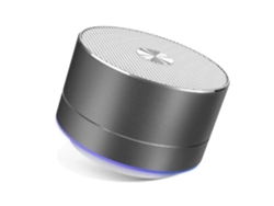 Minialtavoces Bluetooth portátiles Chennnls impermeables con luces LED mejoradas para iPhone, iPad, Samsung, portátiles y tabletas (gris)