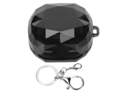 Elegante Funda Protectora Antichoque Para Auriculares Galaxy Buds Con Soporte Para Llaves.